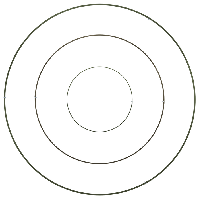Fioriera in Metallo Acciaio/verde oliva Ø 90 cm Modulare