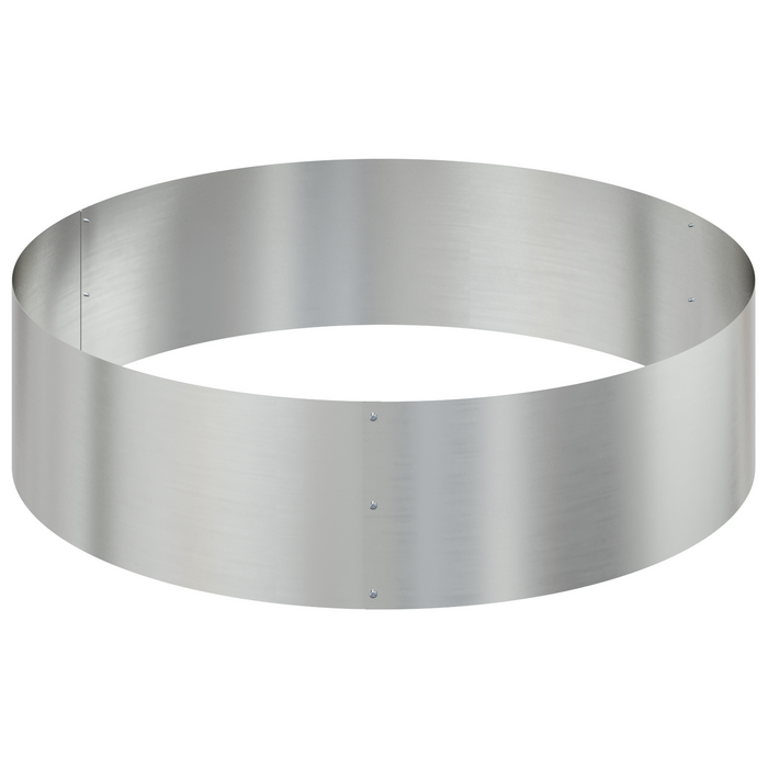 Fioriera in metallo Acciaio galvanizzato Ø 120 cm Durevole