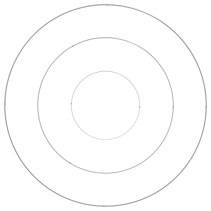 Fioriera in metallo Acciaio galvanizzato Ø 120 cm Durevole