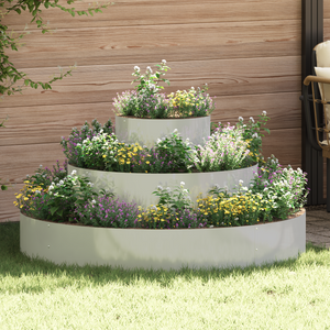 Fioriera in metallo Acciaio galvanizzato Ø 120 cm Durevole