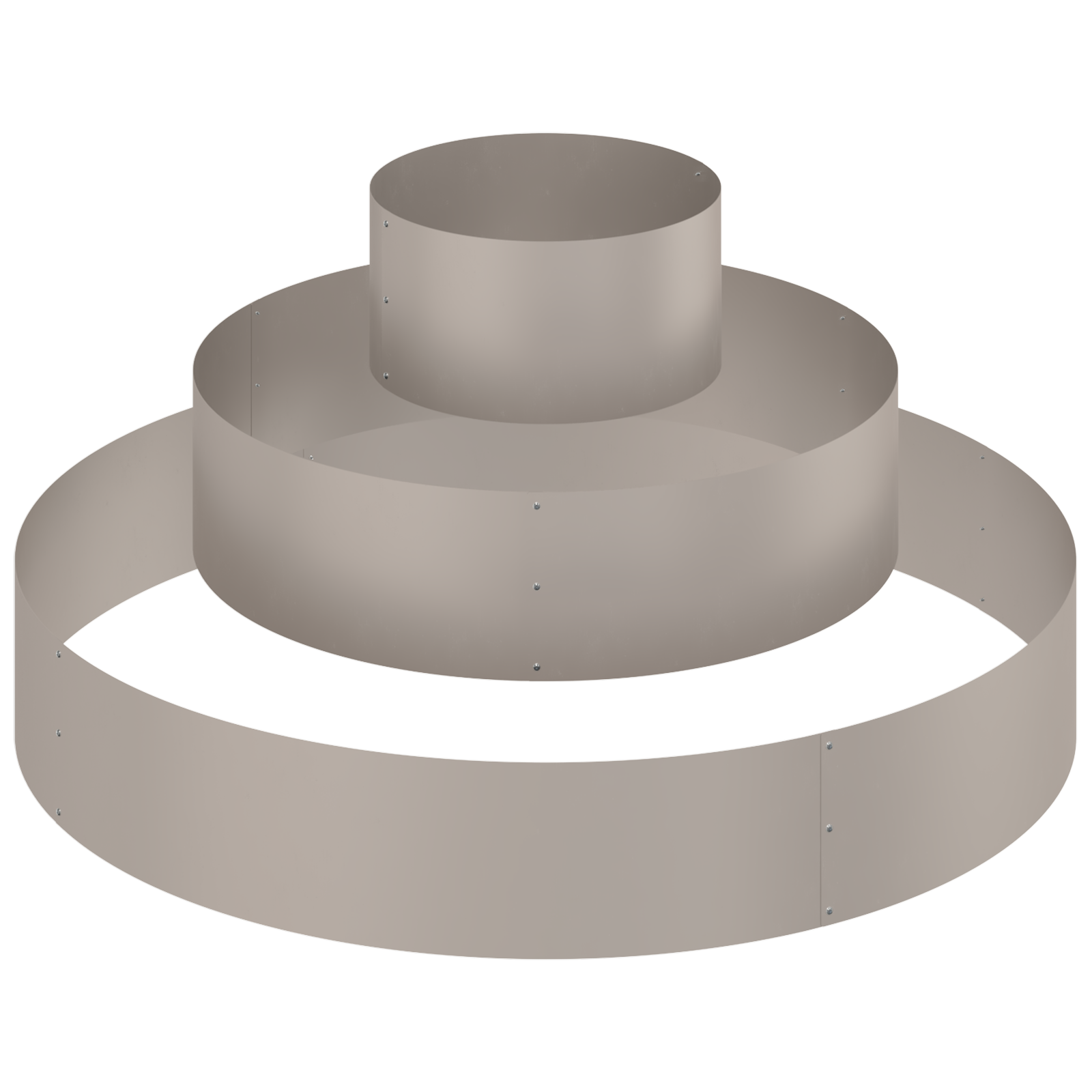 Fioriera in Metallo Acciaio Resistente agli Agenti Atmosferici