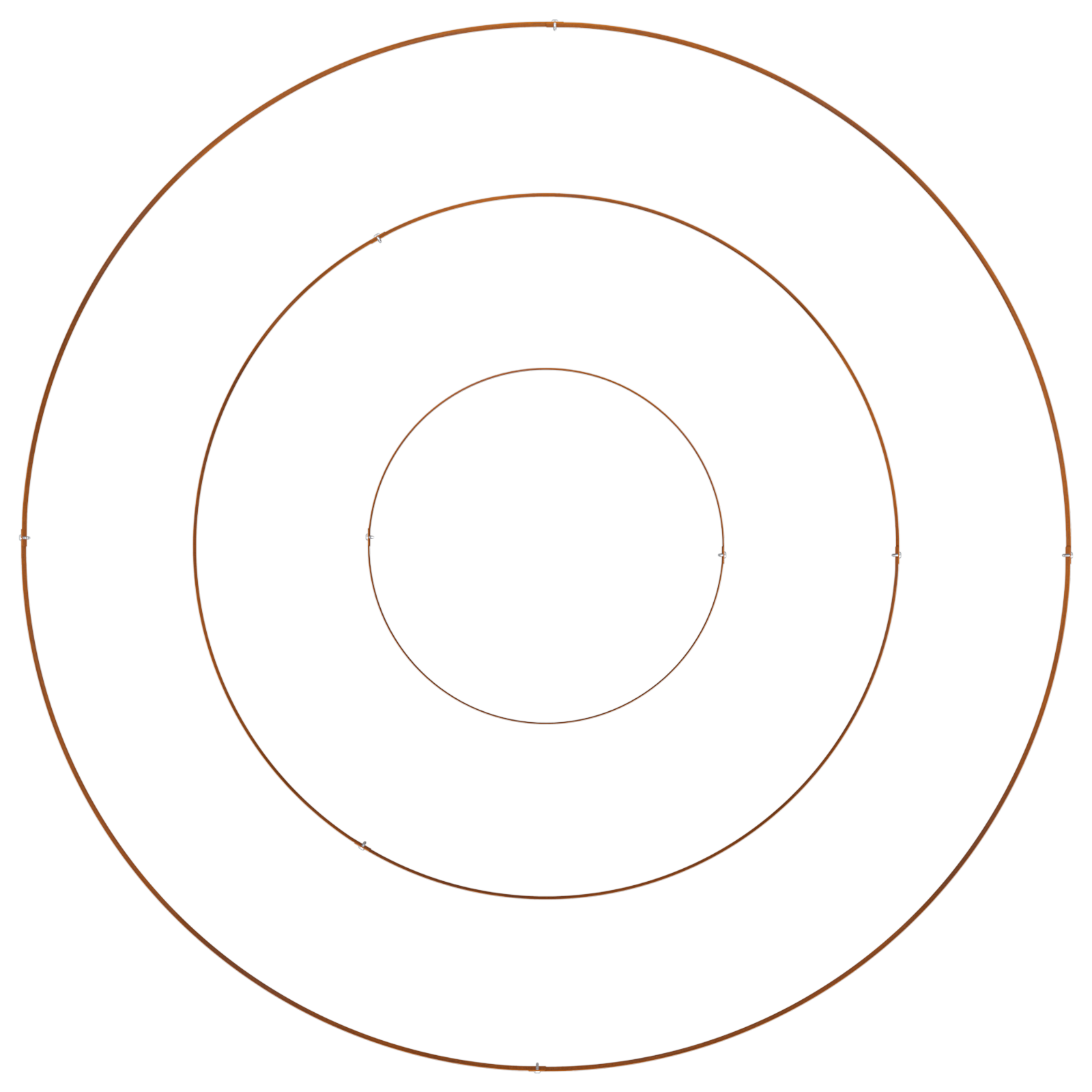 Fioriera in Metallo Acciaio Resistente agli Agenti Atmosferici