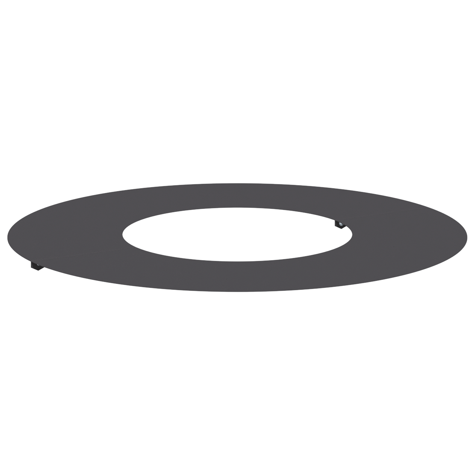 Fioriera in Metallo Nera Metallo 60 x 60 x 1.3 cm