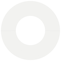 Fioriera in Ceramica Bianca Ceramica Grande Rotonda Moderna