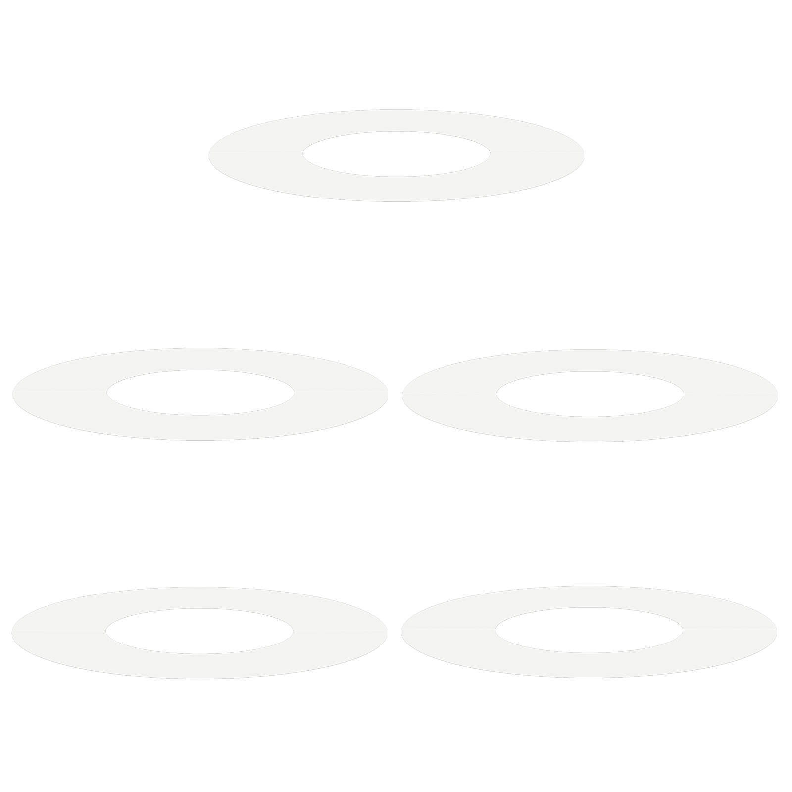 Vaso in Plastica Bianco Plastica Grande Vaso in Plastica