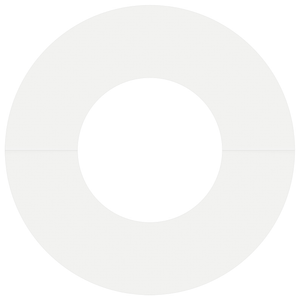 Vaso in Plastica Bianco Plastica Grande Vaso in Plastica