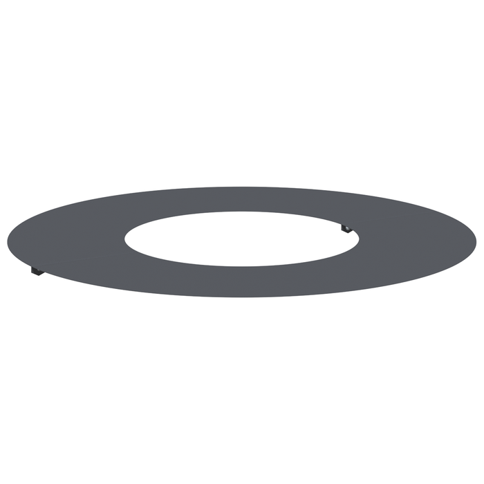 Vaso Antracite Antracite Plastica Grande Intarsi decorativi