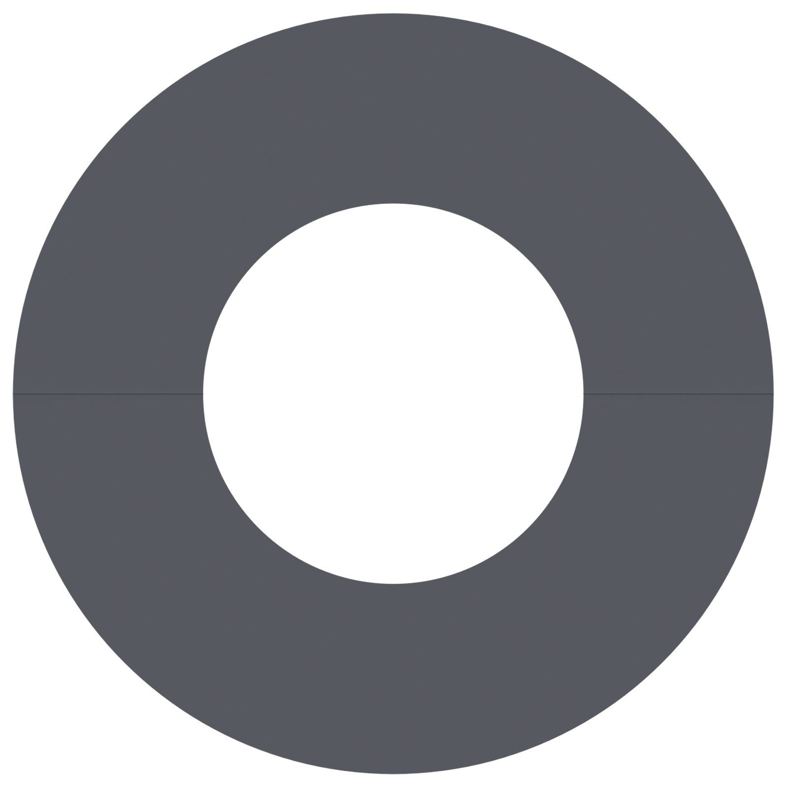 Vaso Antracite Antracite Plastica Grande Intarsi decorativi