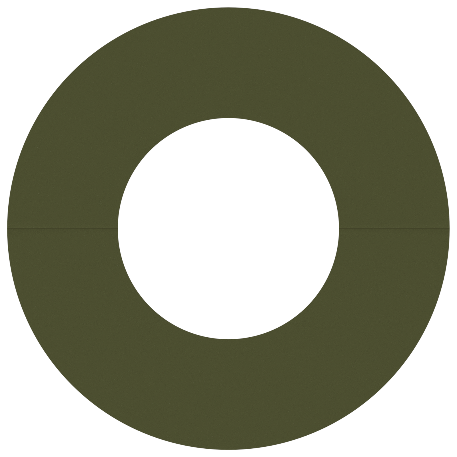 Fioriera Verde Oliva Verde oliva Plastica Media