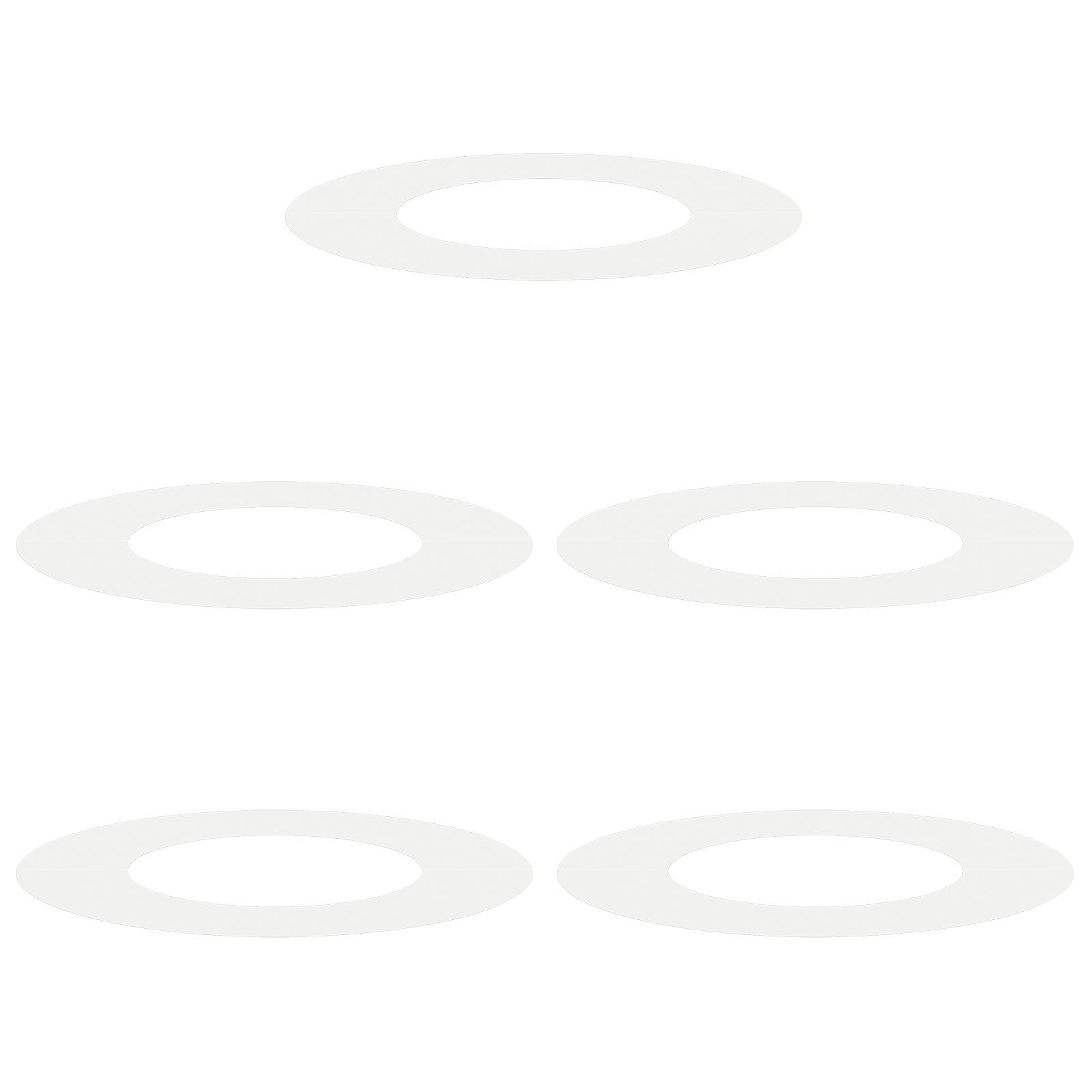 Fioriera in Plastica Bianca Plastica Media Durevole