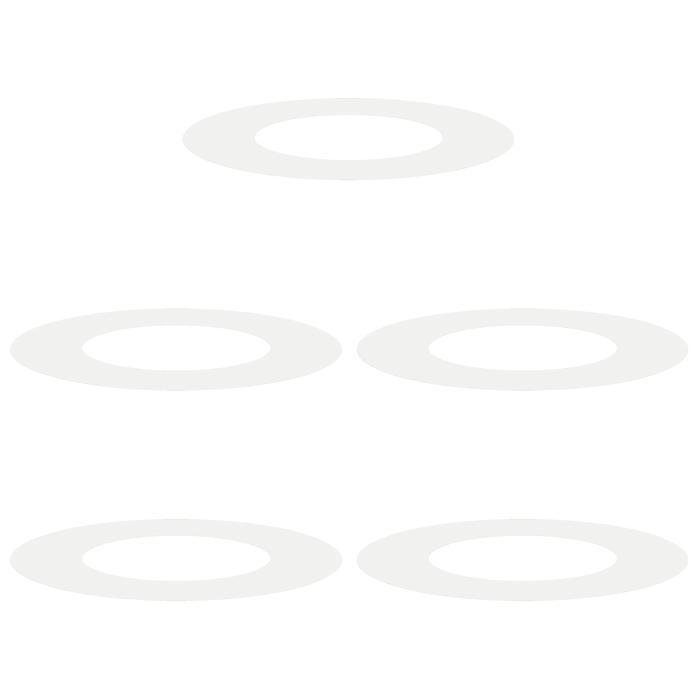 Fioriera in Plastica Bianca Plastica Media Durevole