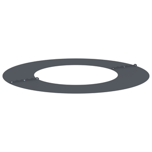 Set di Fioriere in Plastica Antracite Plastica Grande Durevole