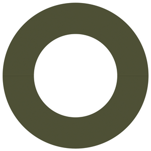 Fioriera in Plastica Verde oliva Plastica Grande