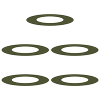 Fioriera Verde Oliva Verde oliva Ceramica Grande