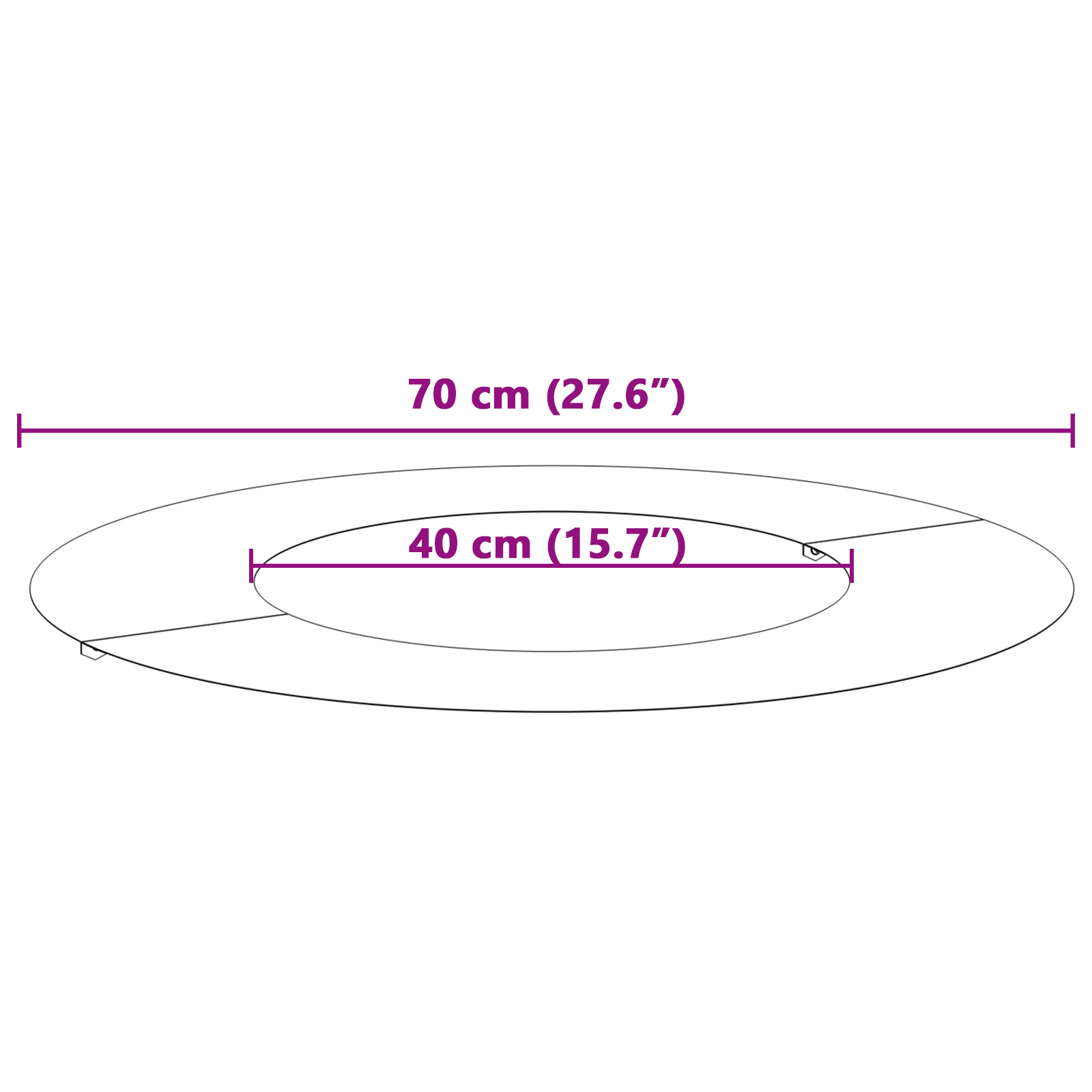 Fioriera Verde Oliva Verde oliva Ceramica Grande
