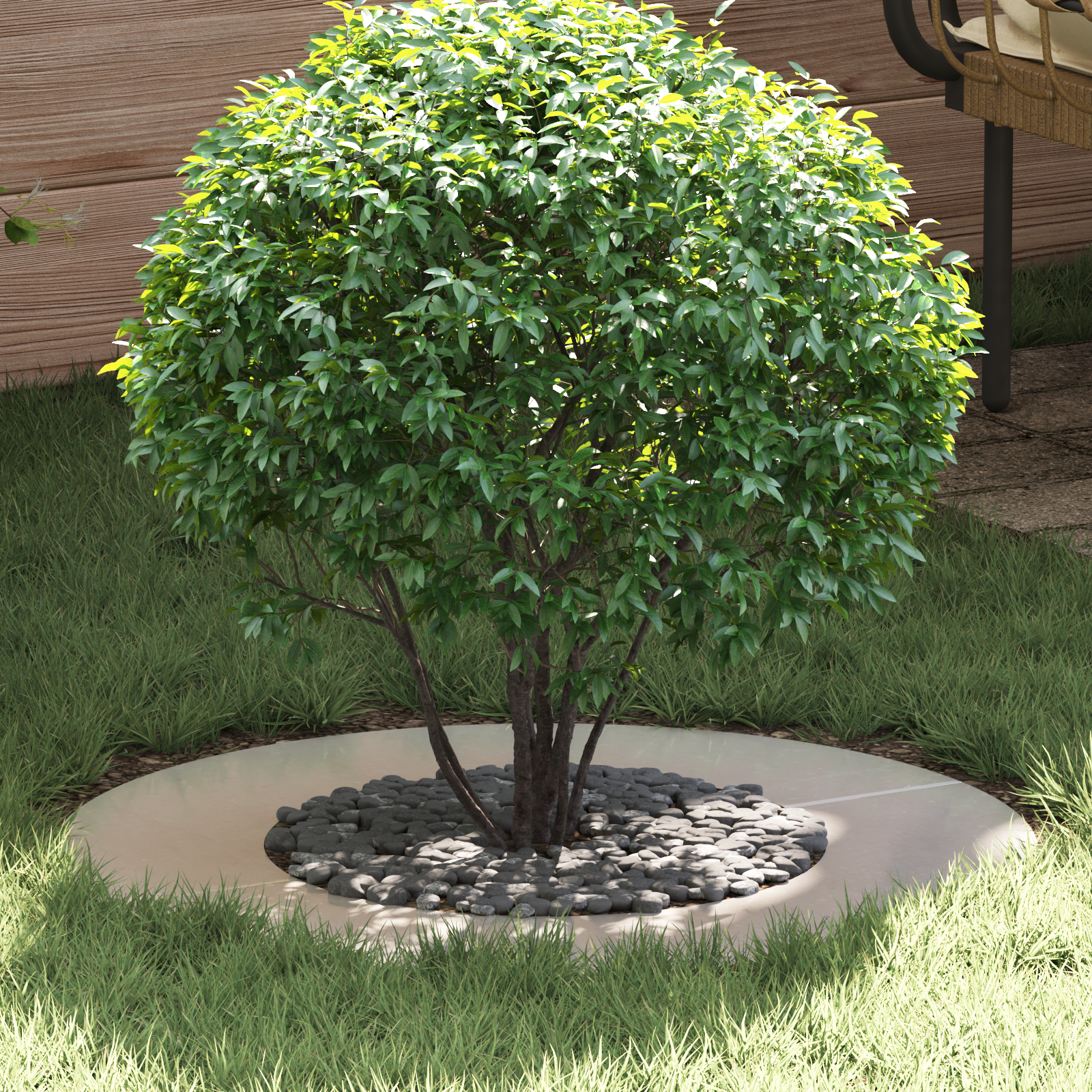 Anello per Fioriera Acciaio inossidabile Grande Durevole