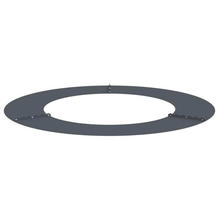 Fioriera in plastica Antracite Plastica Grande Resistente