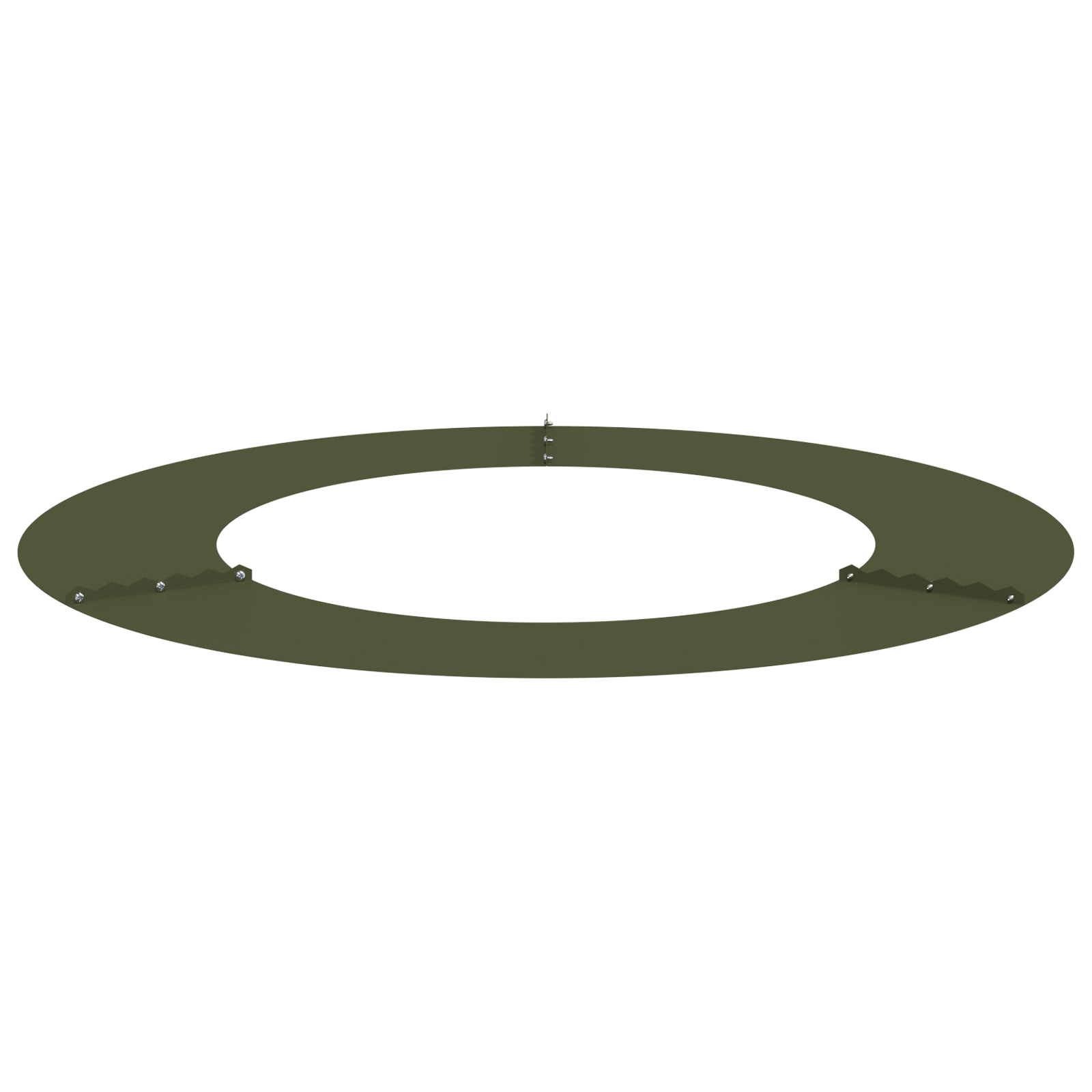 Fioriera Verde Oliva Verde oliva Plastica Grande