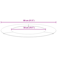 Fioriera in metallo zincato Zincato Metallo Grande Durevole