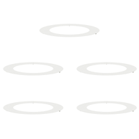 Fioriere Bianche Bianco Plastica Grande Pieghevole