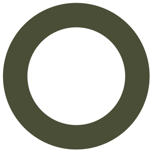 Fioriera in Ceramica Verde Oliva Ceramica Grande Fioriere