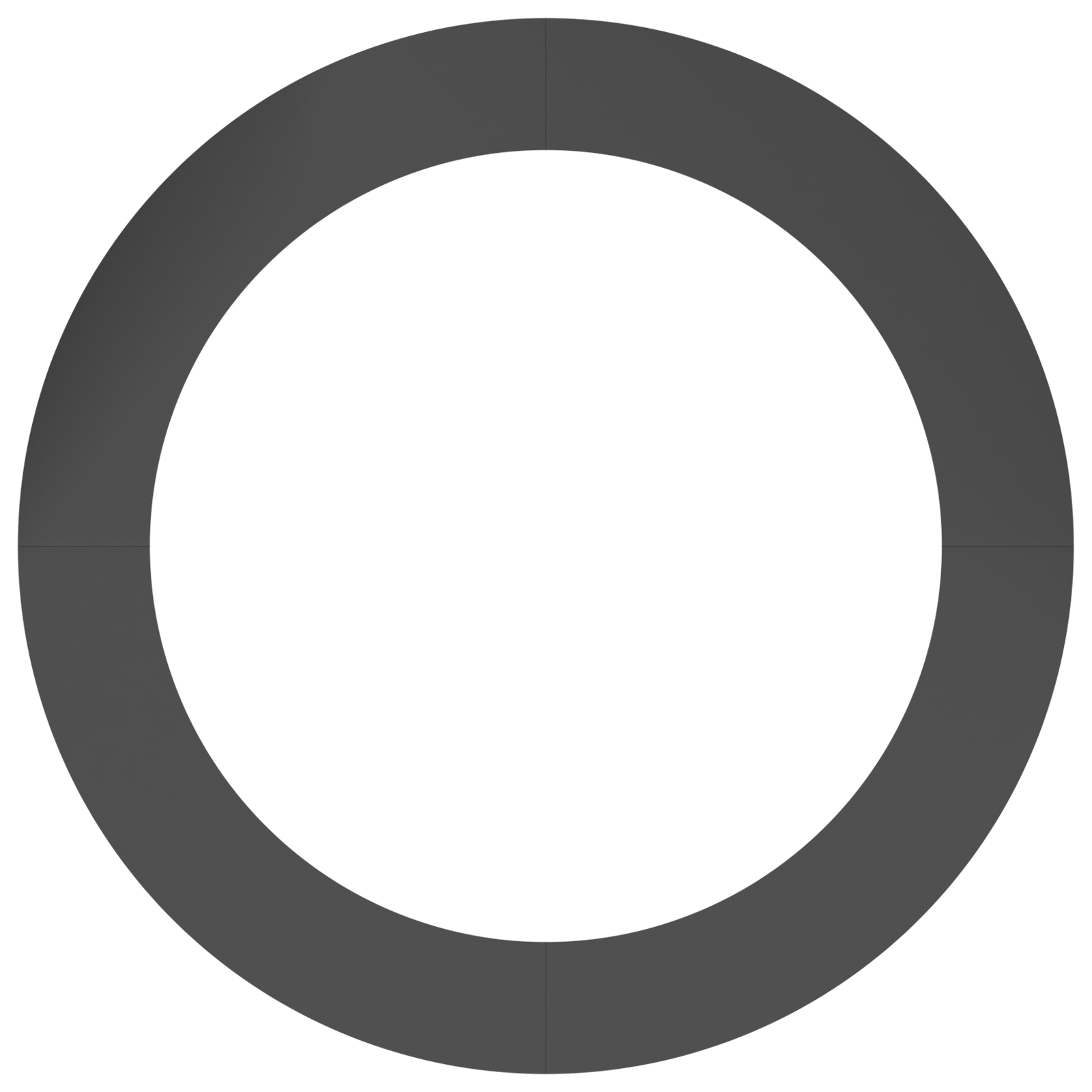 Fioriera grande in metallo Nera Metallo Grande Intarsi decorativi