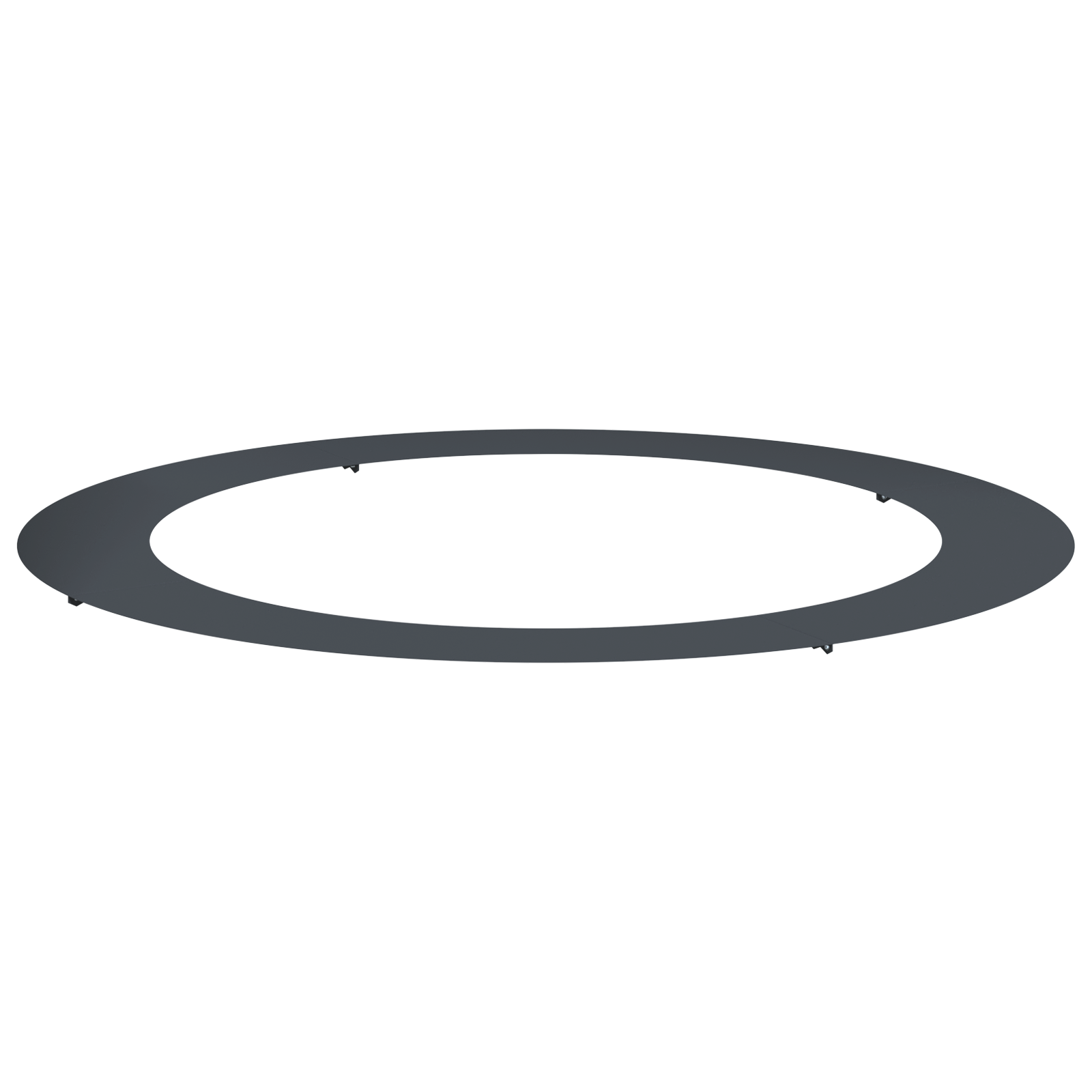 Vaso Antracite Antracite Resina Grande Durevole Vaso Antracite