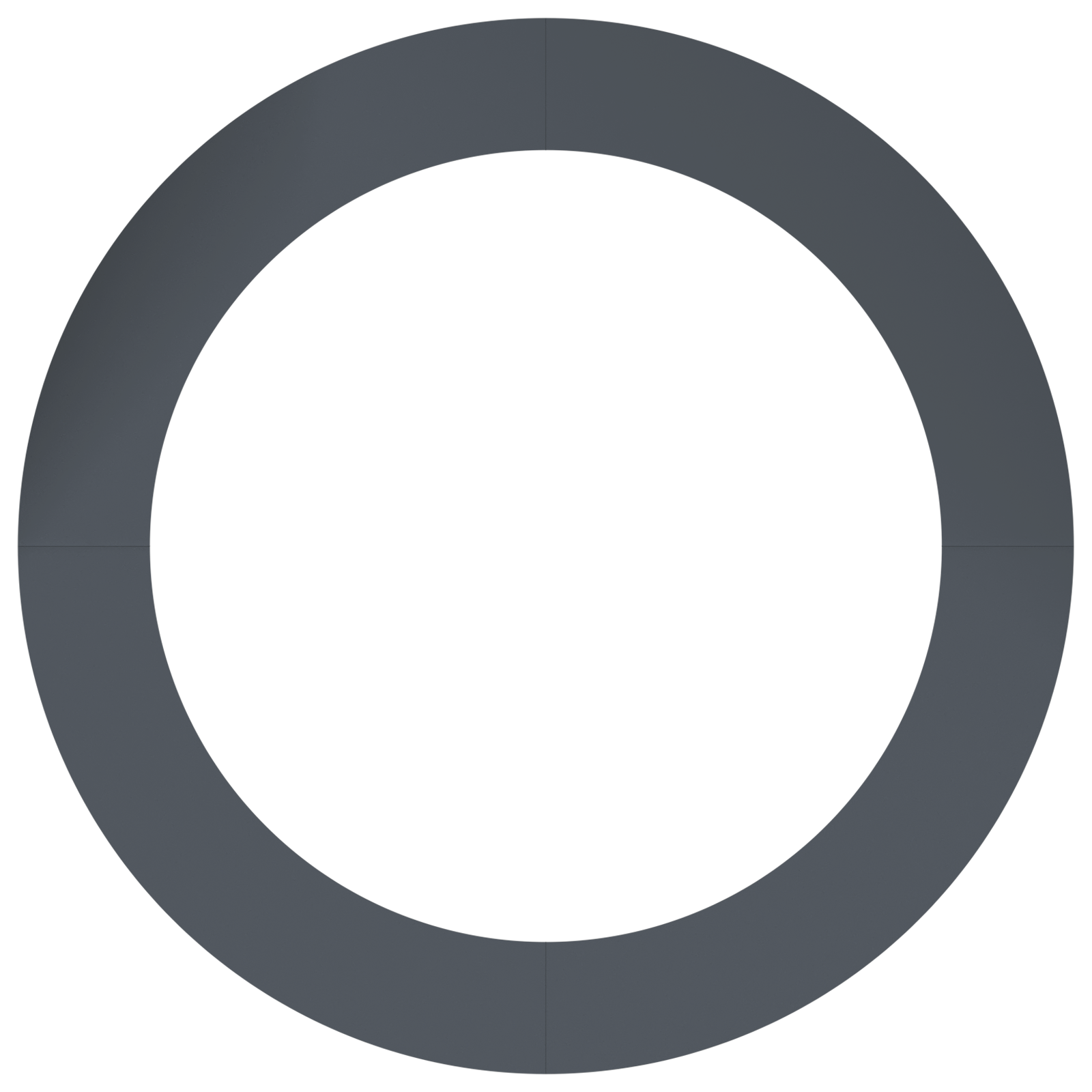 Vaso Antracite Antracite Resina Grande Durevole Vaso Antracite