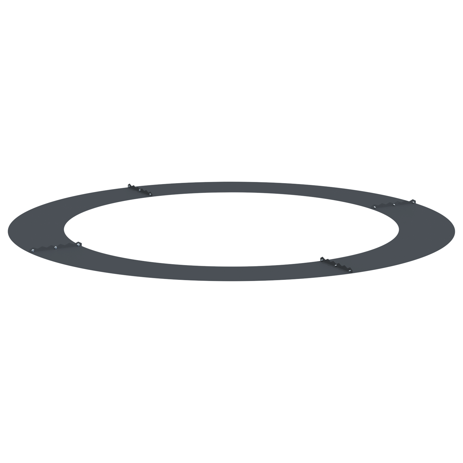 Fioriera Antracite Antracite Plastica Grande Durevole