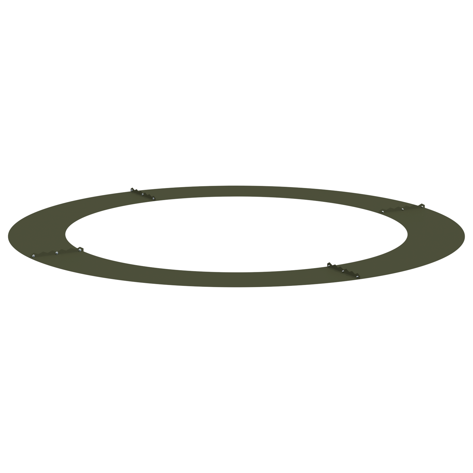 Fioriera in plastica Verde oliva Plastica Grande