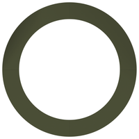 Fioriera in plastica Verde oliva Plastica Grande