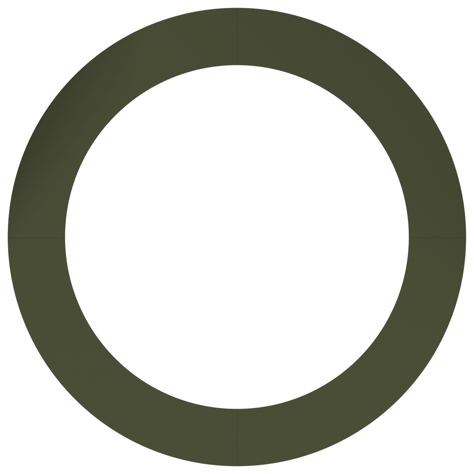 Vasi Verde Oliva Verde oliva Plastica Grande Vasi Verde Oliva