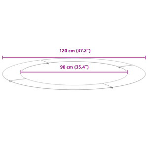 Fioriera in Acciaio Inossidabile Acciaio Inossidabile Grande