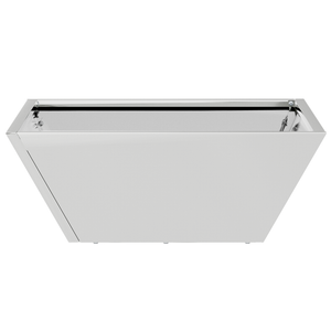 Fioriera Metallica Acciaio Inossidabile 40 x 40 x 15 cm Durevole