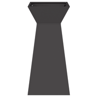 Supporto per Piante Nero Plastica 35 x 35 x 73 cm Cilindrico