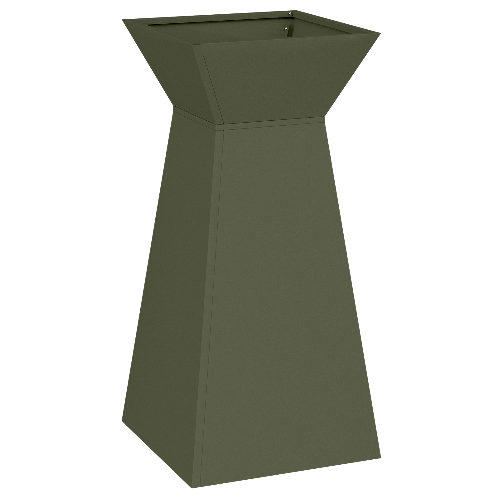 Supporto per Piante Verde Oliva Metallo 35 x 35 x 73 cm Fioriere