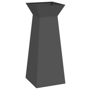 Supporto per Piante Nero Metallo 40 x 40 x 101 cm Fioriere