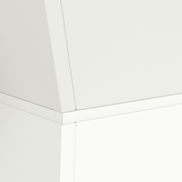 Supporto per piante Bianco Metallo 40 x 40 x 101 cm