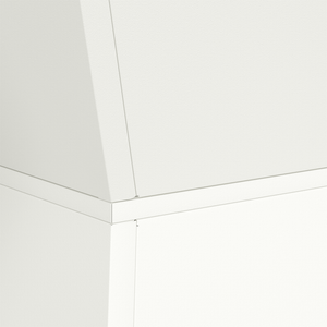 Supporto per Piante a Forma di Cono Bianco Plastica Grande