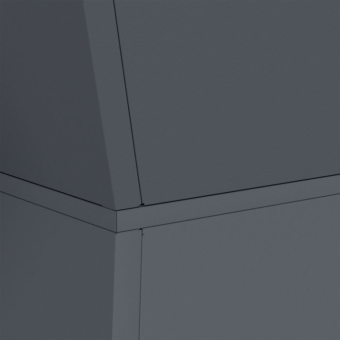 Supporto per piante Antracite Plastica 40 x 40 x 101 cm