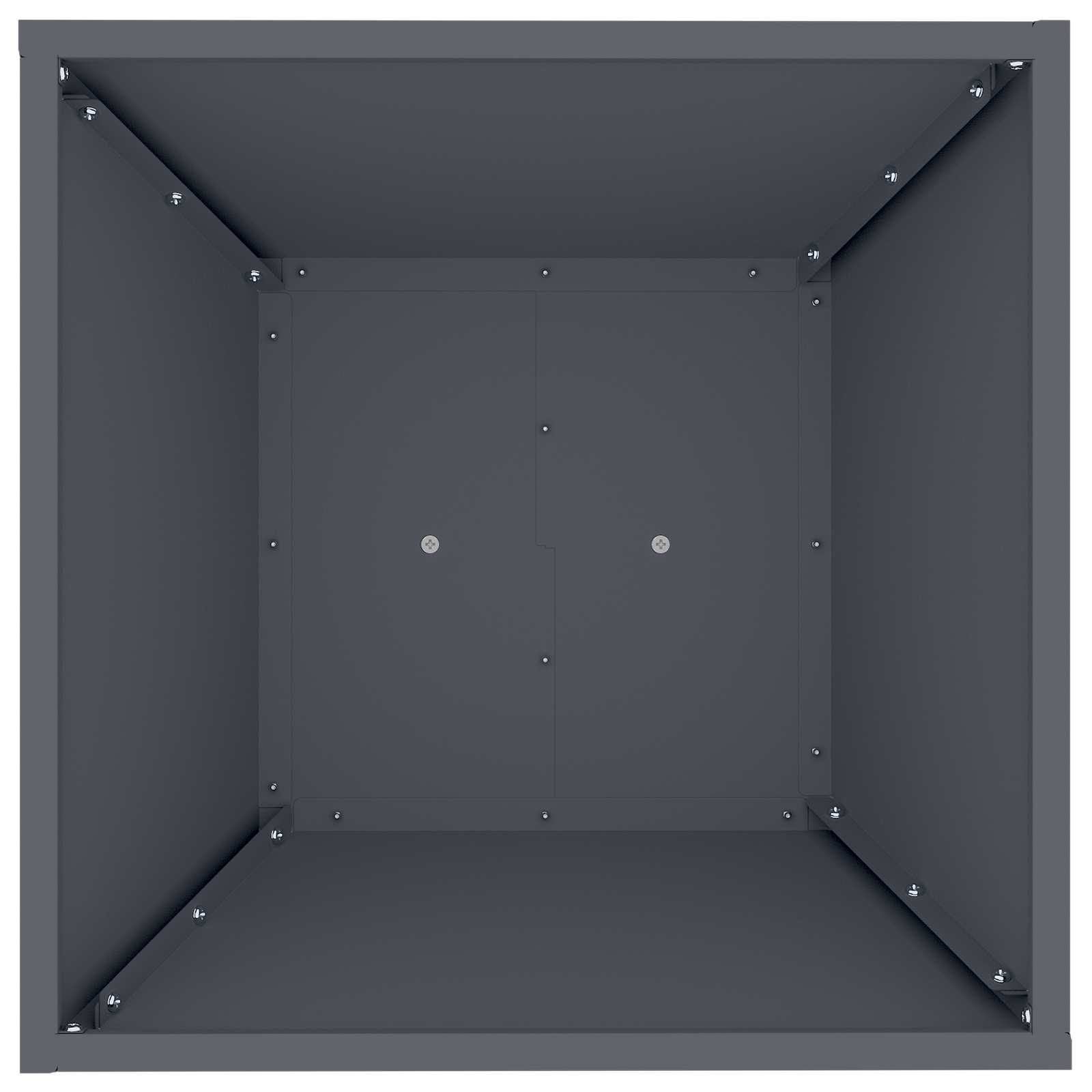 Supporto per piante Antracite Plastica 40 x 40 x 101 cm