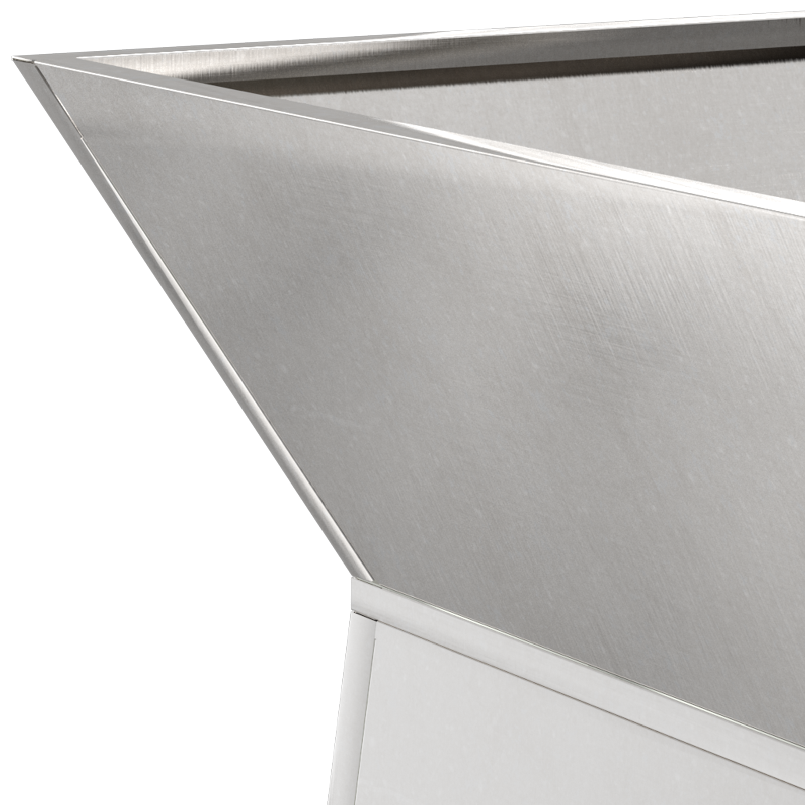 Supporto per Piante Acciaio Inox 40 x 40 x 101 cm Durevole