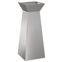 Supporto per Piante Acciaio Inox 40 x 40 x 101 cm Durevole