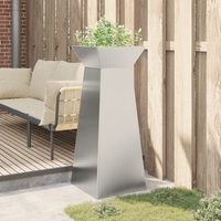 Supporto per Piante Acciaio Inox 40 x 40 x 101 cm Durevole