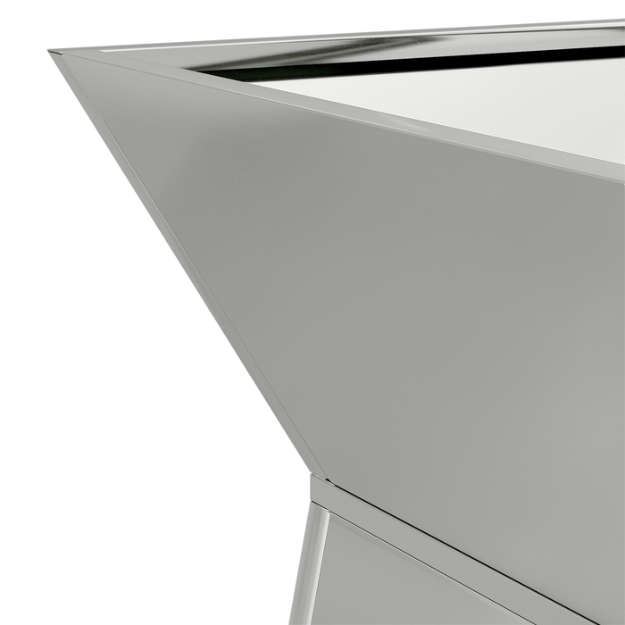 Supporto per Piante Acciaio zincato 40 x 40 x 101 cm Resistente