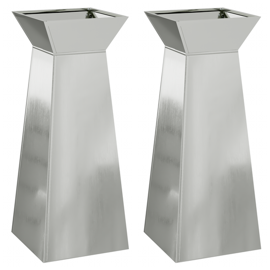 Supporto per Piante Acciaio zincato 40 x 40 x 101 cm Resistente