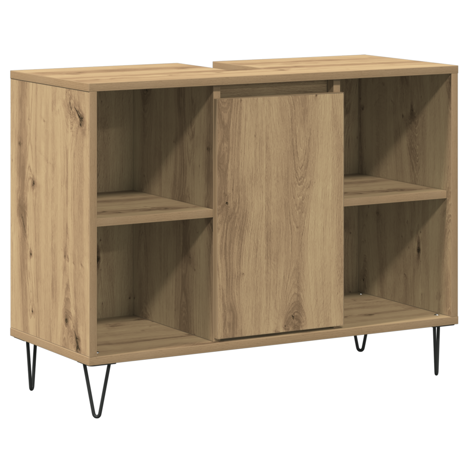 Unità vanità da bagno Rovere artigianale Legno ingegnerizzato Media