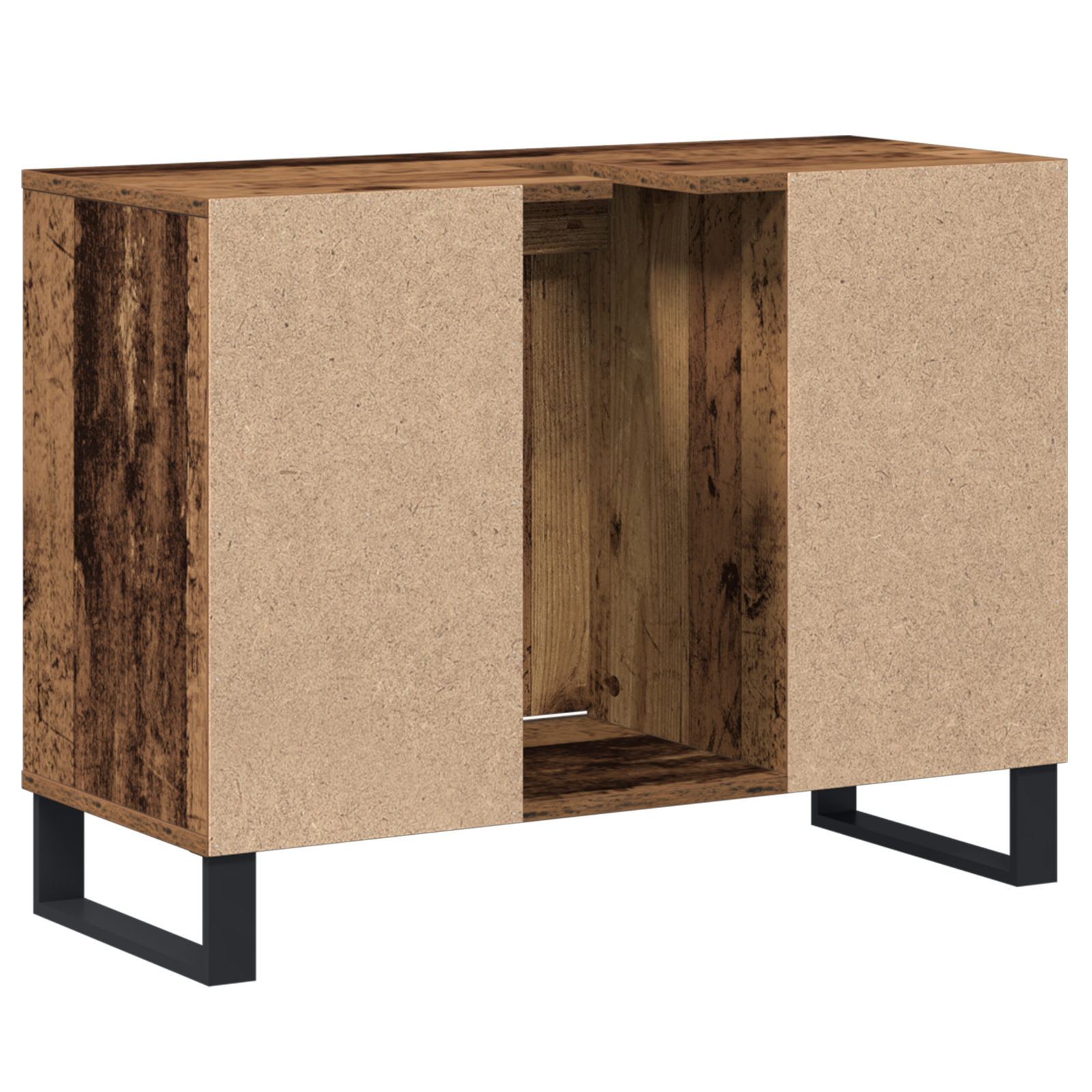 Mobile Lavabo Legno Invecchiato Truciolare Medio Mobile Lavabo