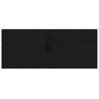 Unità Vanità Rovere Nero Rovere Nero MDF Medio Mobile Bagno