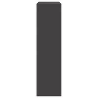 Cassetta per Pacchi Nera 44x22x82 cm Acciaio